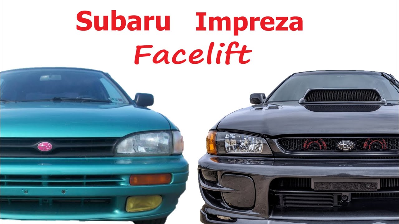 How to Convert a Subaru Impreza GC GM GF Front End L WRX STI