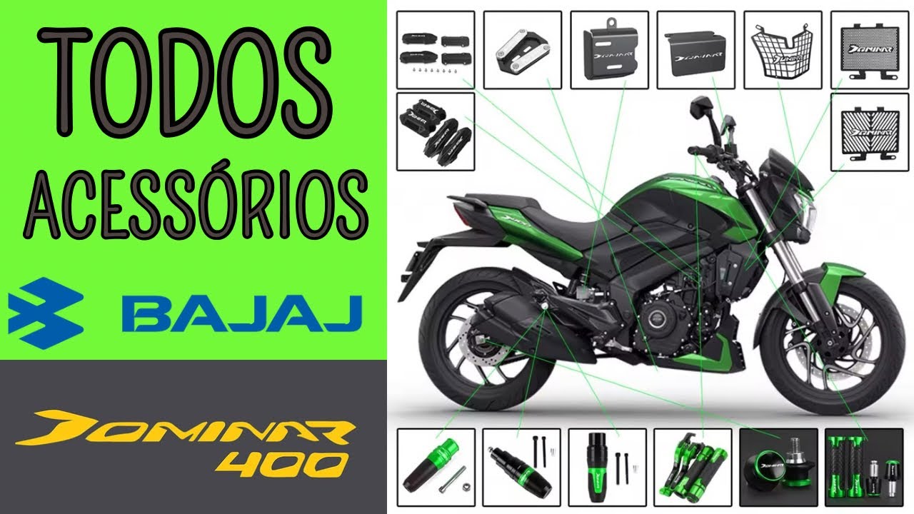 VOCÊ NÃO ACREDITA NOS 15 ACESSÓRIOS QUE TRANSFORMARAM MINHA DOMINAR 400 BAJAJ