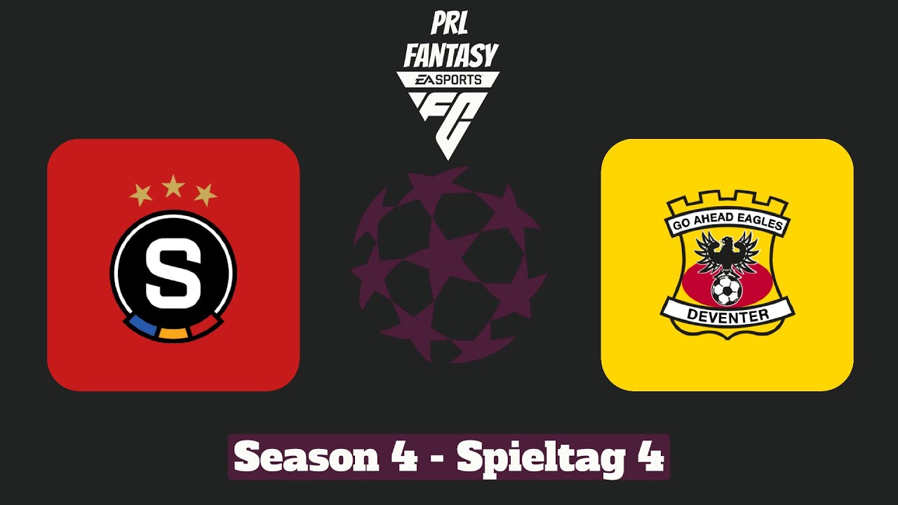 PRL Fantasy Season IV - Spieltag 4 - AC Sparta Praha - Go Ahead Eagles