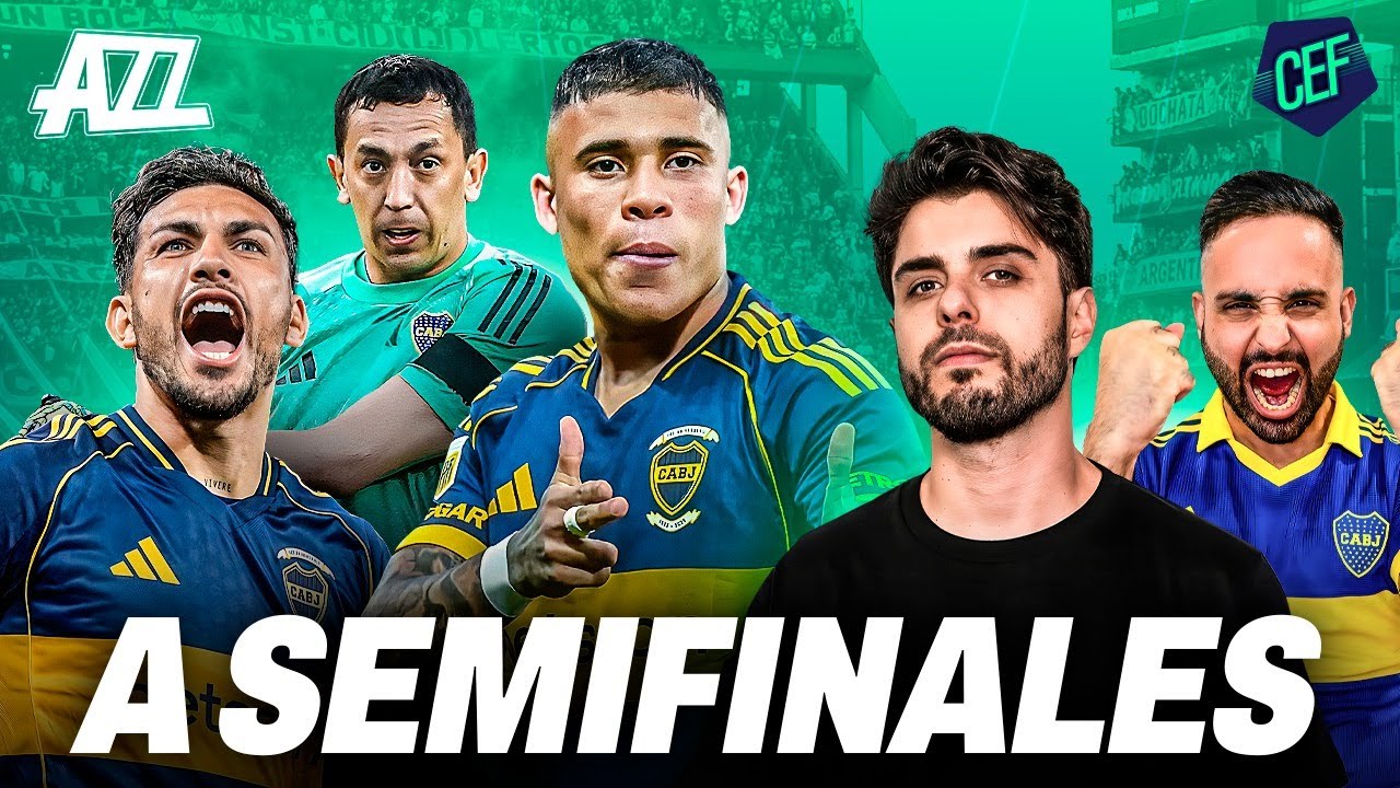 CEF EN VIVO🔥 BOCA SE METI&Oacute; EN SEMIFINALES - VER&Oacute;N APUNT&Oacute; CONTRA TAPIA Y TOVIGGINO