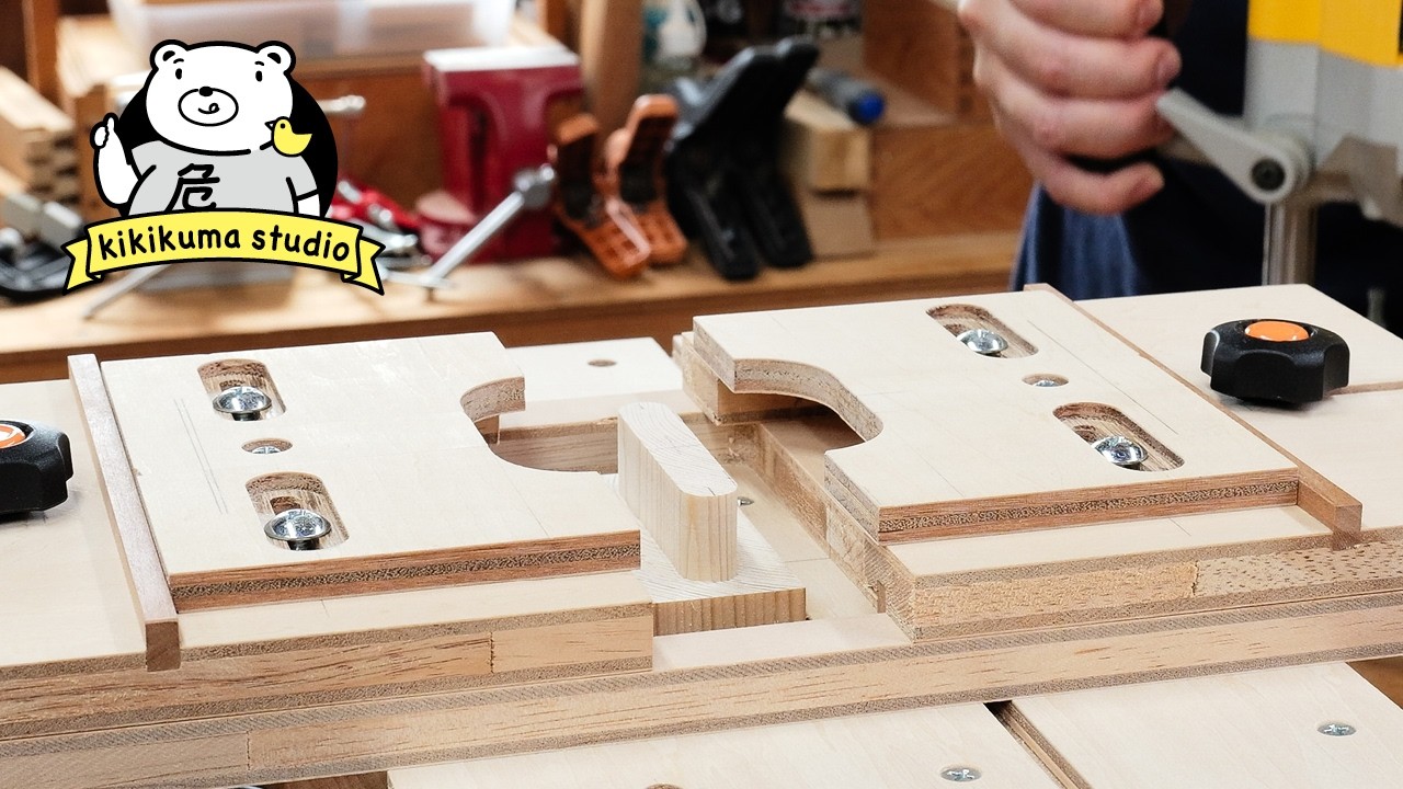 Router Tenoning Jig | Simple accurate jig to cut Mortise & Tenon Joints (subtitled)