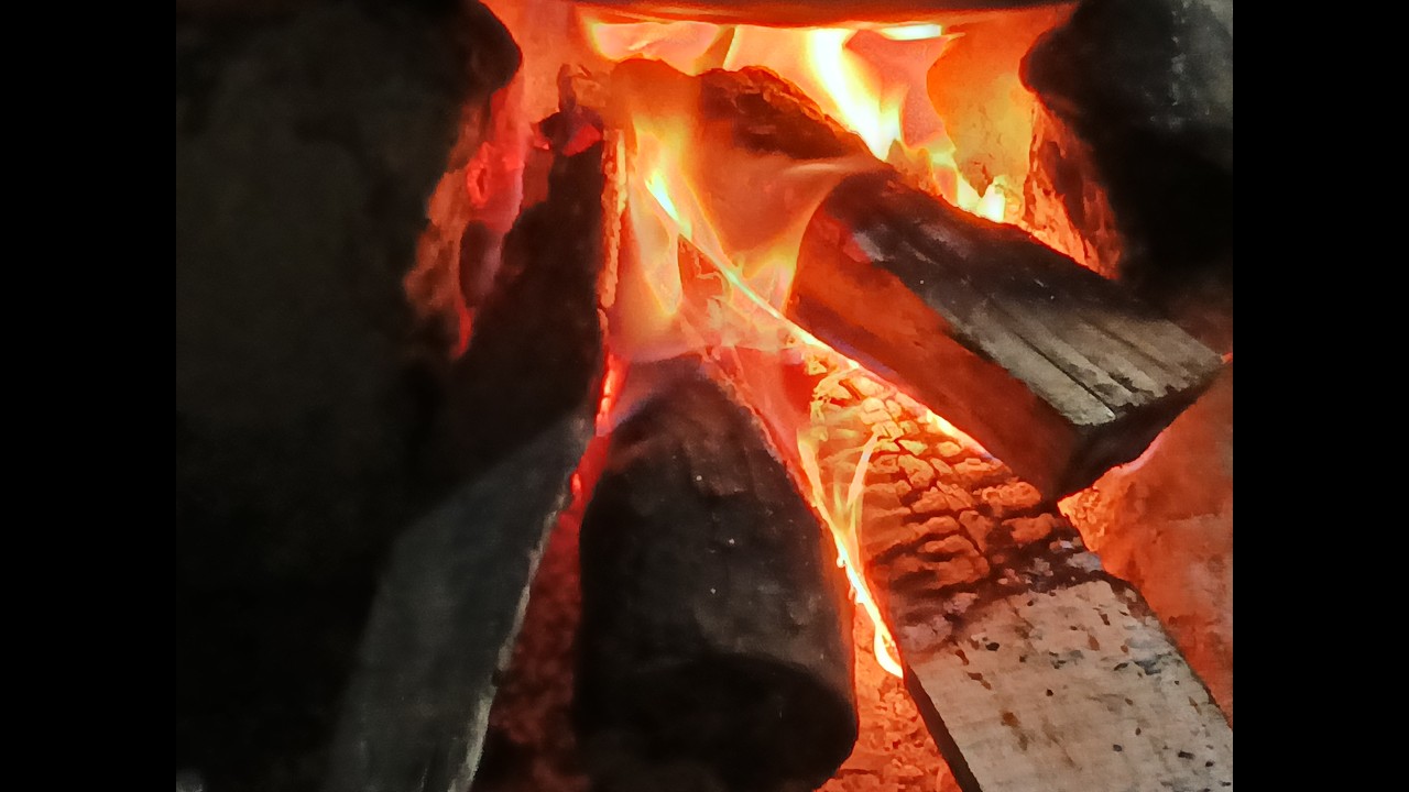 Fireplace 10 hours Fire Burning | Real Crackling Fire Sound | Deep Relaxation 