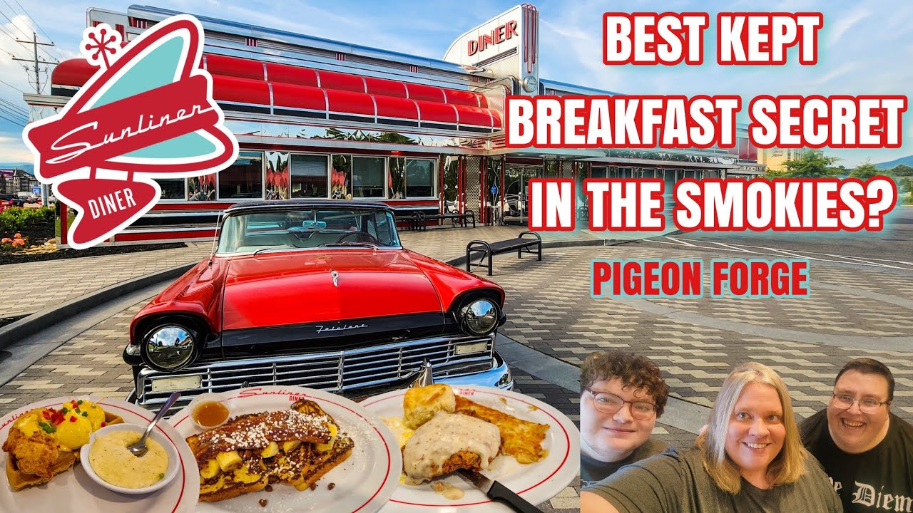 IS SUNLINER DINER THE BEST KEPT BREAKFAST SECRET IN THE SMOKIES? SERVED ALL DAY IN PIGEON FORGE!