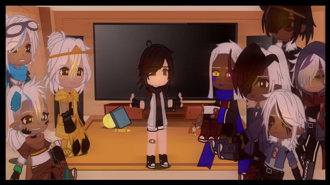• Sans Aus react to My Ocs! •