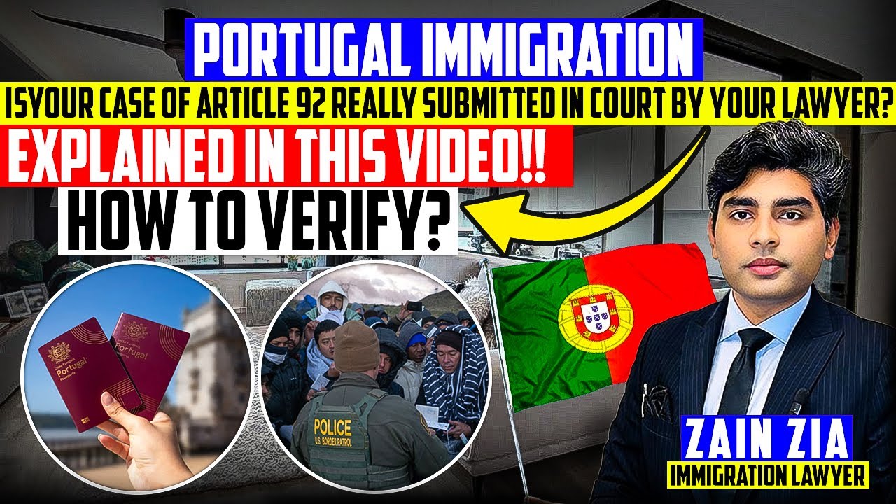 PORTUGAL ARTICLE 92 CASE CHECK? | HOW TO VERIFY COURT CASE? | PORTUGAL IMMIGRATION