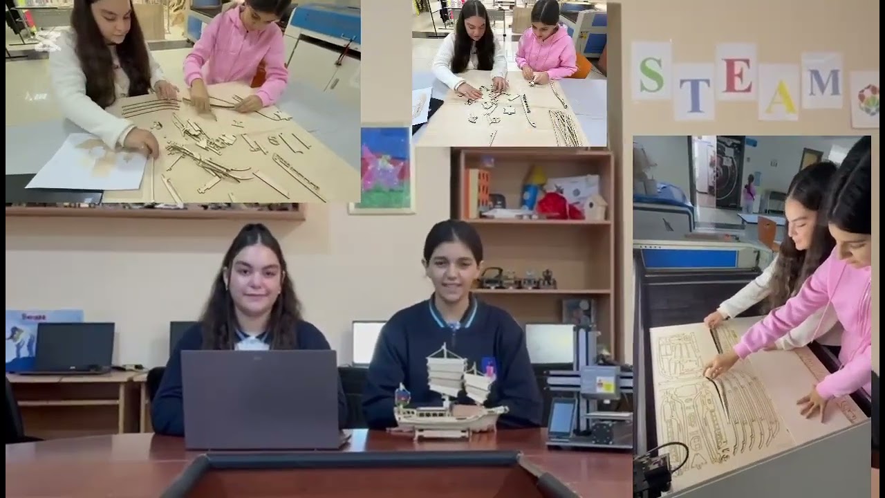 Saf 2025 -Imagination to reality    Elitar gimnaziya -IT GIRLS