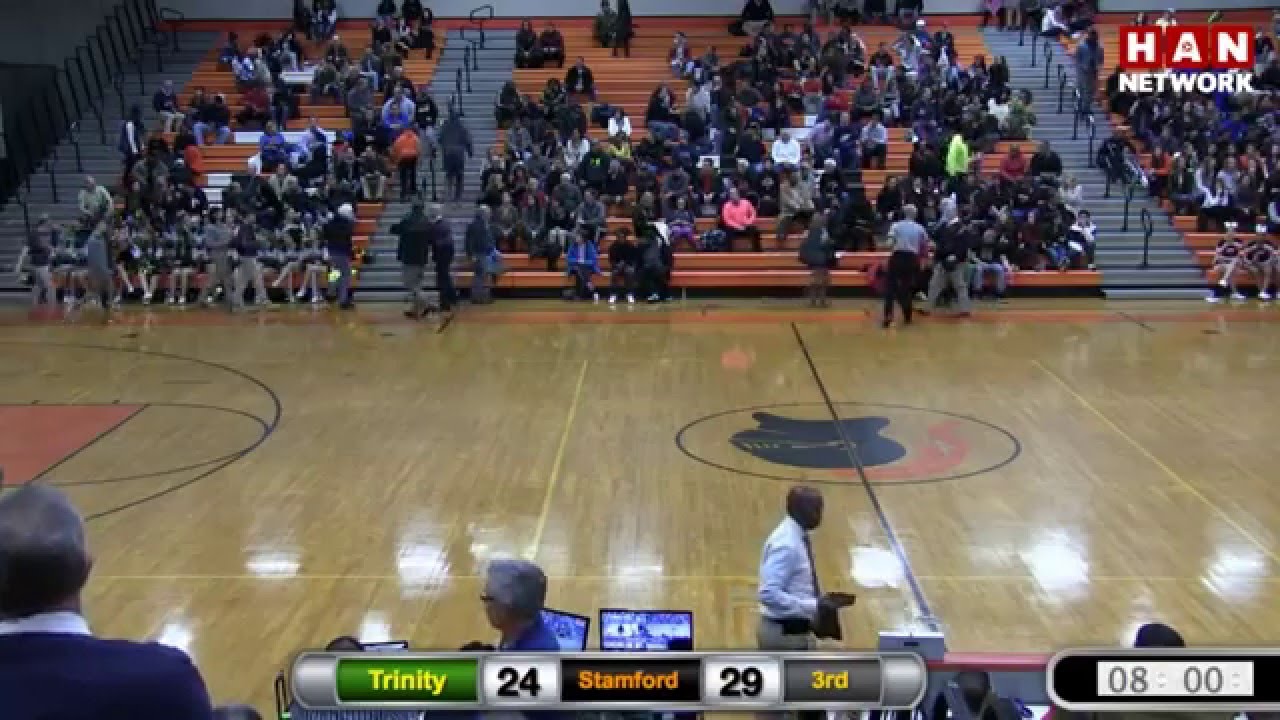 HAN Boys Basketball: Trinity Catholic at Stamford