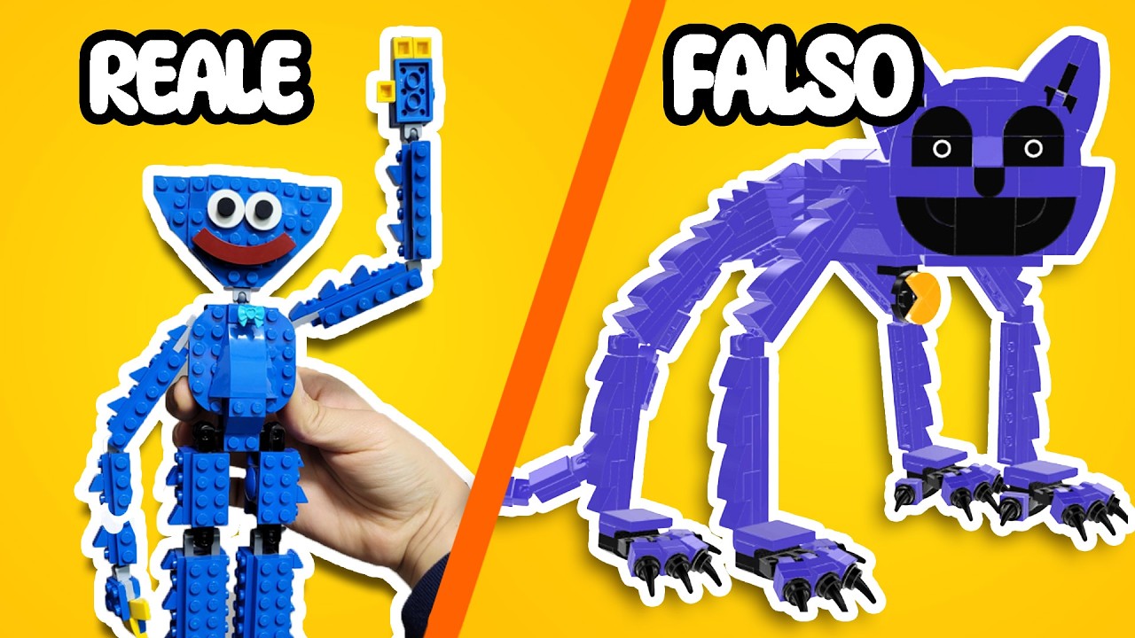 Ho Costruito Tutti i Personaggi di Poppy Playtime coi LEGO – Mystery Poppy Playtime LEGO Set