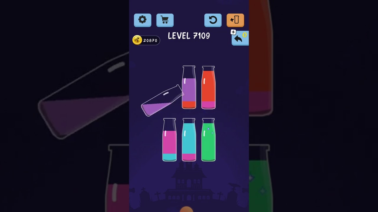 Water Color Sort Level 7109