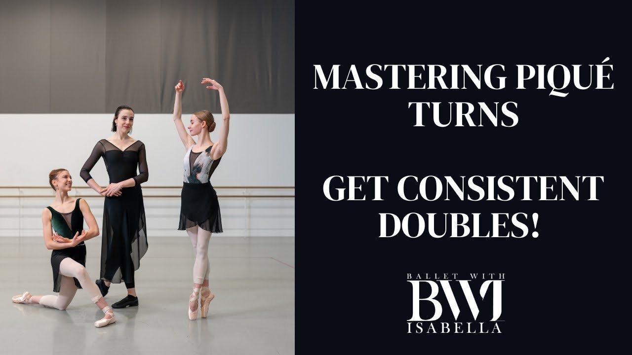 Get Consistent double Piqué Turns | Turns on pointe course