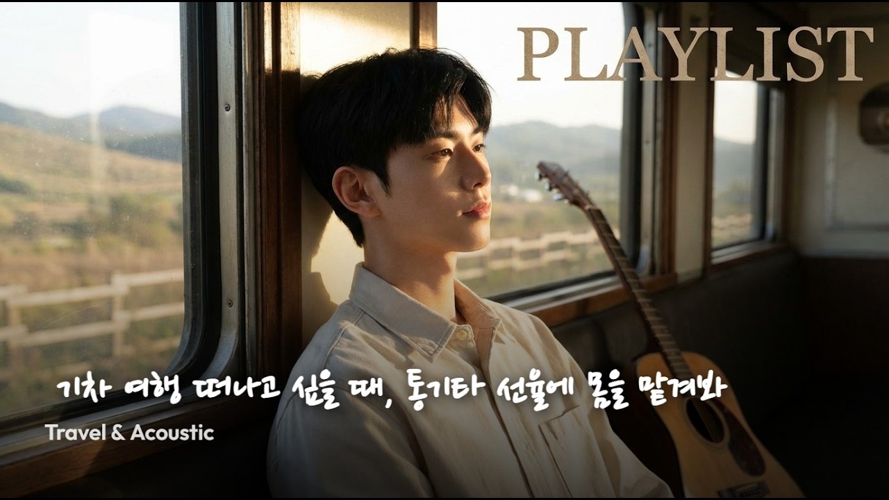 여행 떠나고 싶을 때, 통기타 선율에 몸을 맡겨봐 #통기타노래 #어쿠스틱플레이리스트