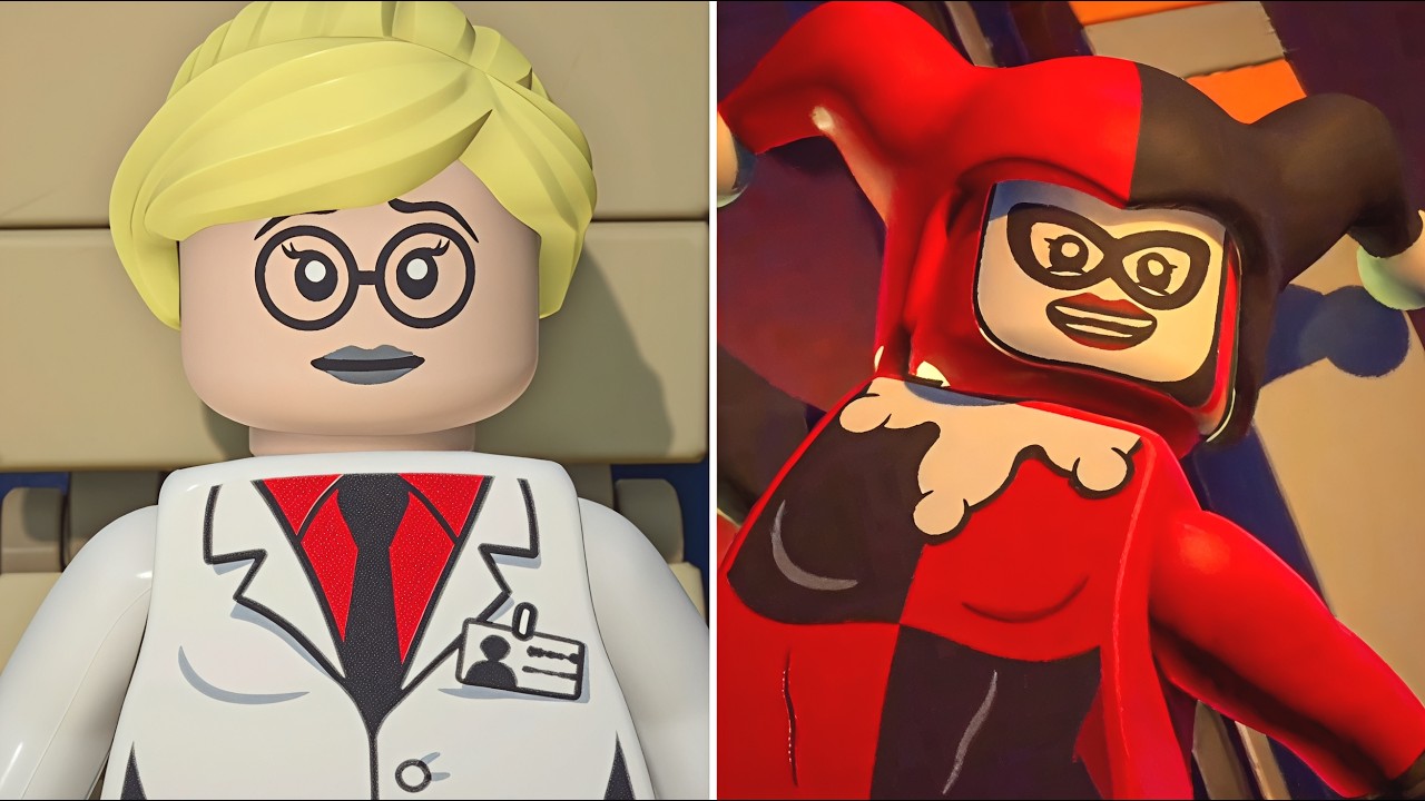 Как доктор Харлин Квинзель стала Харли Квинн &mdash; Lego Batman: Наследие Темного рыцаря