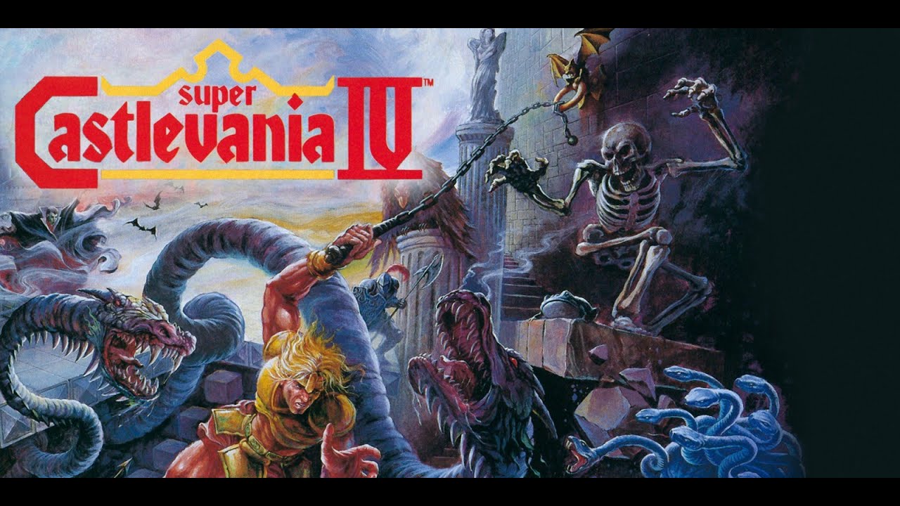 Super Castlevania IV (Waves N'Games Challenge) - No SubWeapons & No Death Run - 45:41