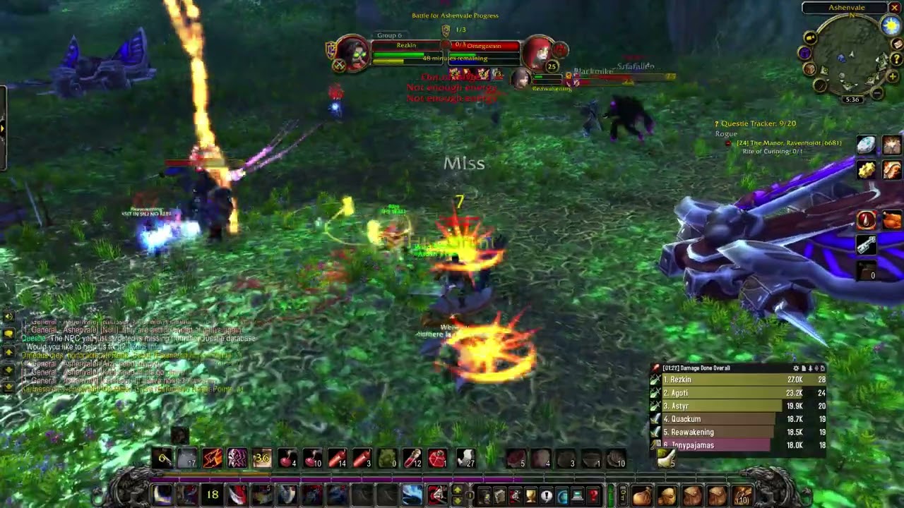Ashenvale WPVP Event - 24 Rogue Alliance POV