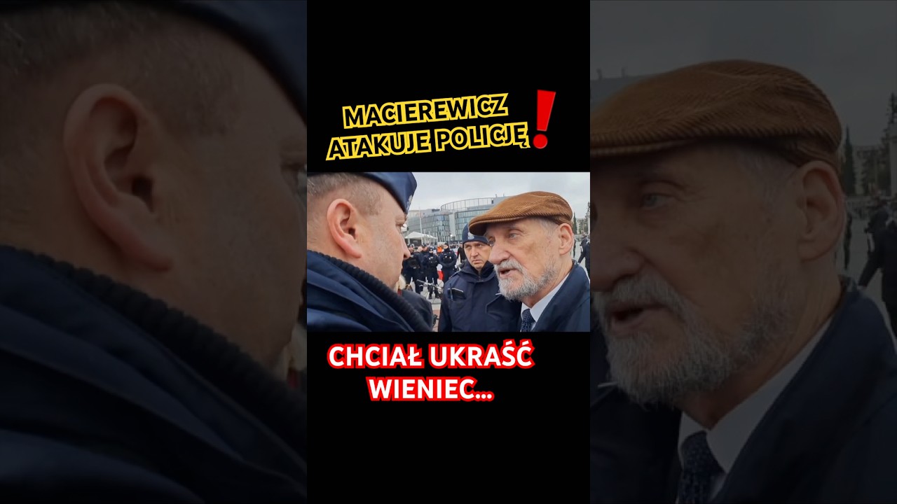 MACIEREWICZ GROZI POLICJI❗️SZALONY ANTONI - 186. MIESIĘCZNICA SMOLEŃSKA #polityka #miesięcznica #pis