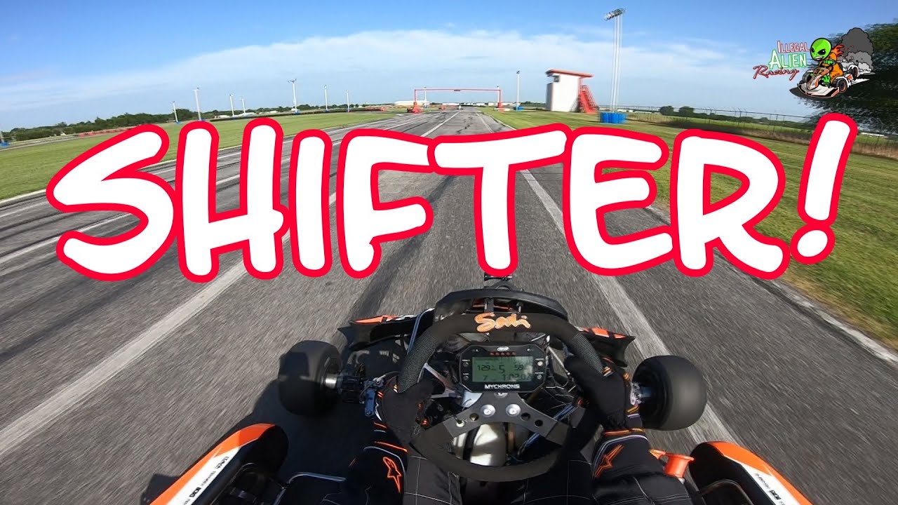 First Time Driving a Shifter Kart