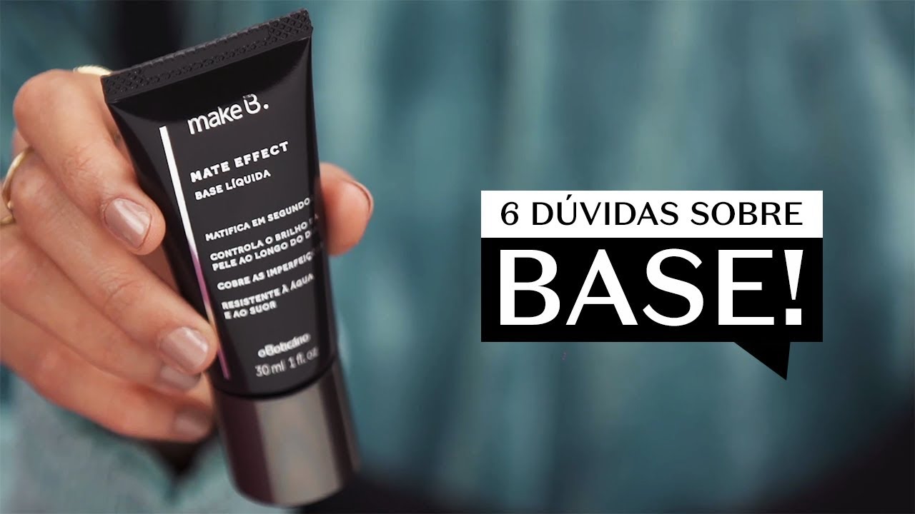 Como escolher a base certa para a sua maquiagem? Nathalie Billio responde! | Make B. O Boticário