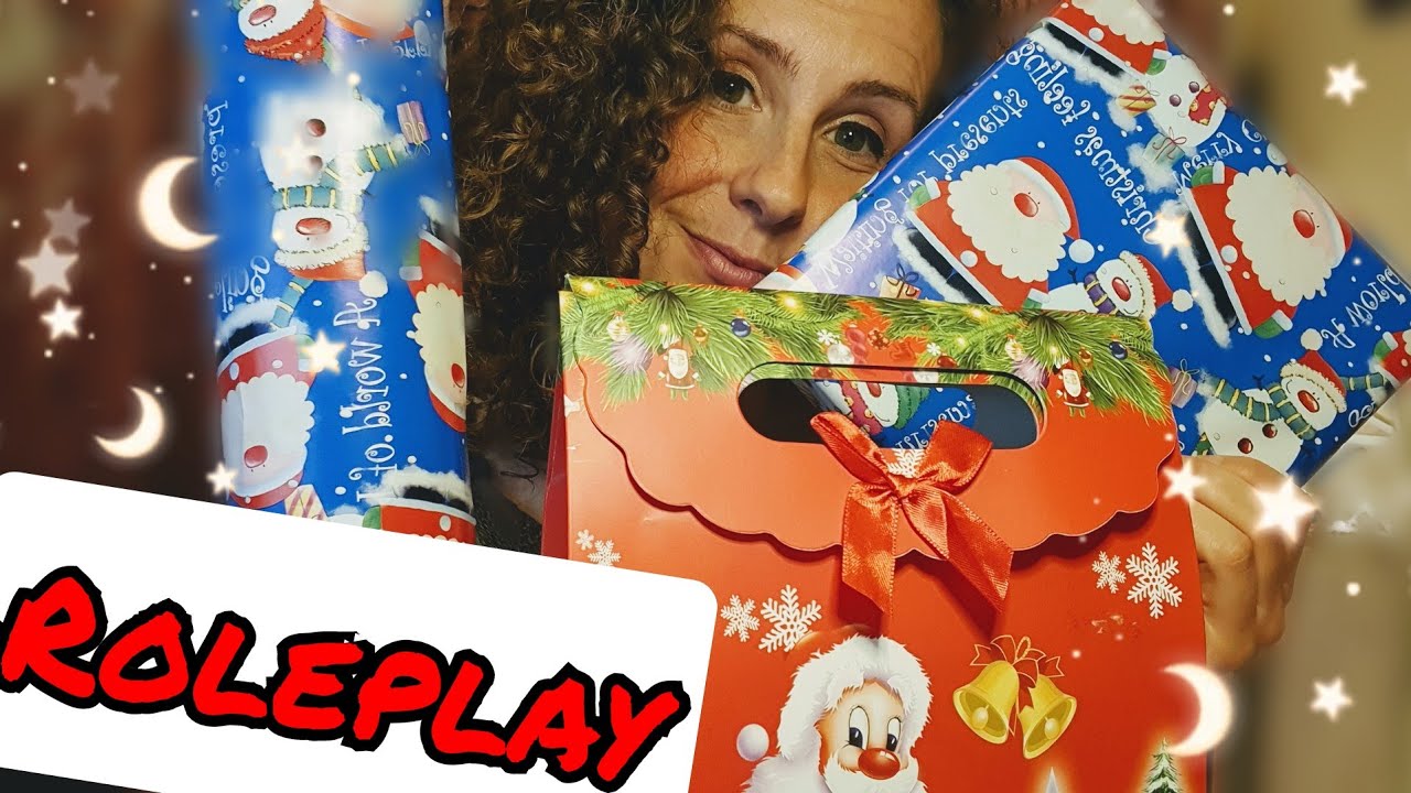 ROLEPLAY - COMMESSA TI IMPACCHETTA🎁 I REGALI DI NATALE [ASMR ITA]