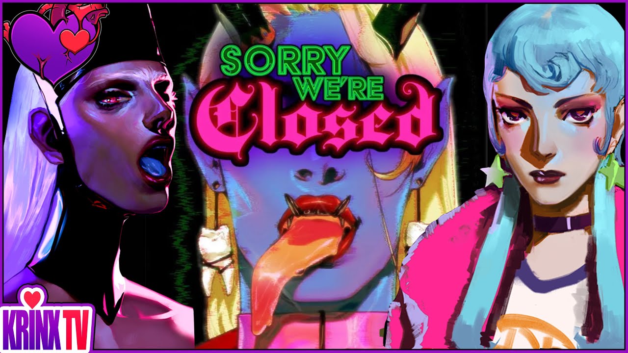 COULD YOU LOVE A DEMON? | Sorry We're Closed | Queer Traditional Survival Horror - Good/Robyn Ending