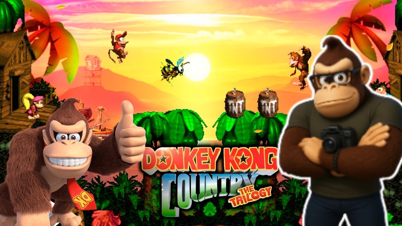 O CLASSICO ESTÁ DE VOLTA!! part 5  LIVE VERTICAL  (Donkey Kong Country Trilogy - Fangame )