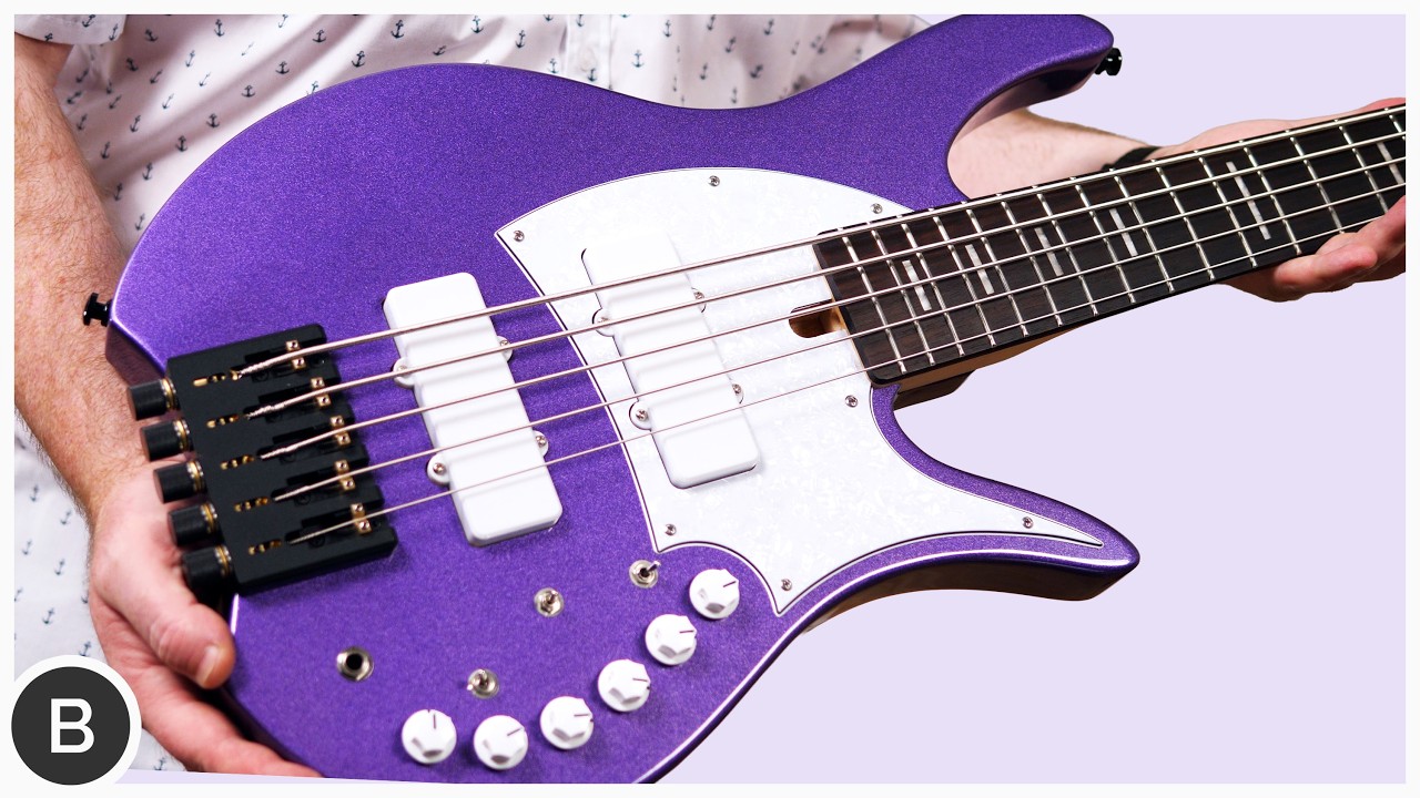 AWESOME PURPLE HEADLESS BASS !!