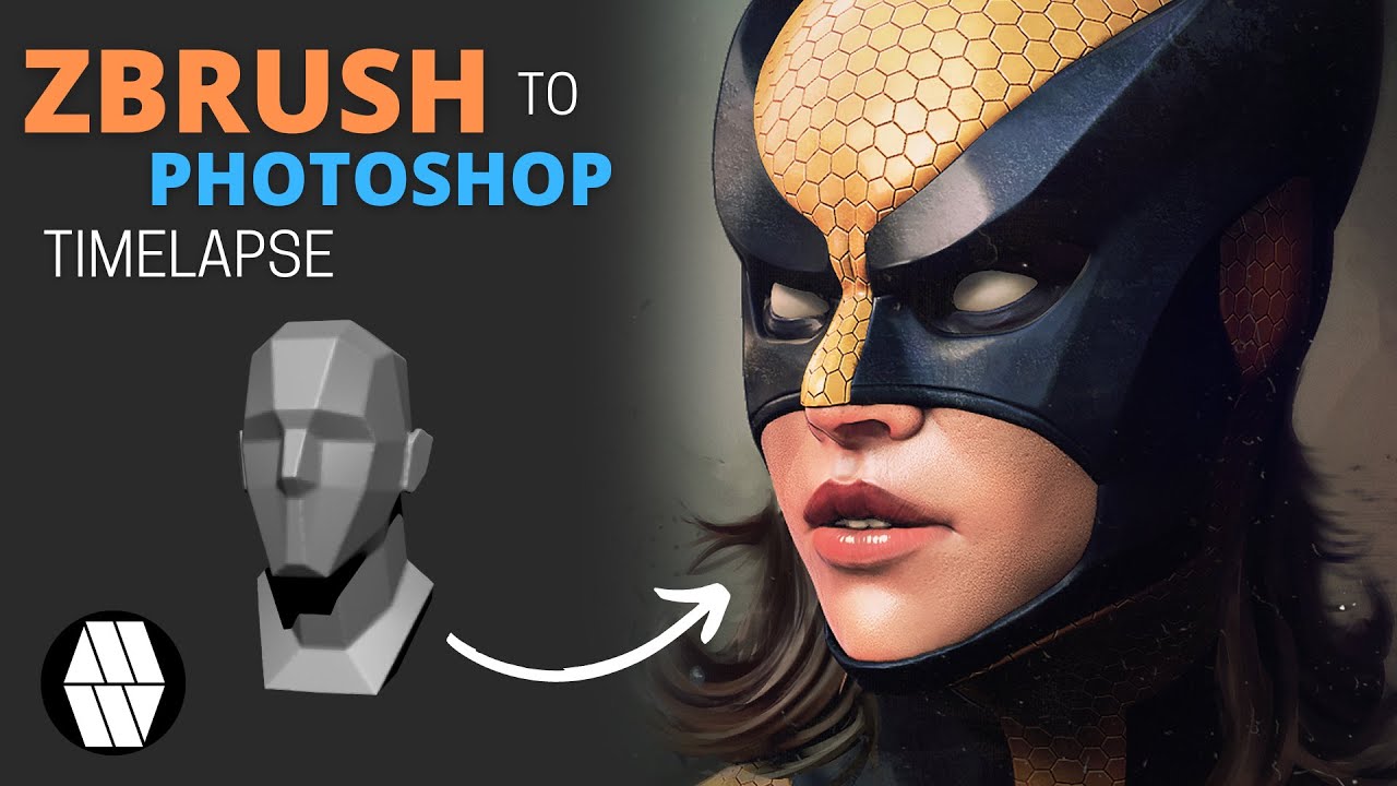 ZBrush to Photoshop Timelapse - 'Wolverine' Concept