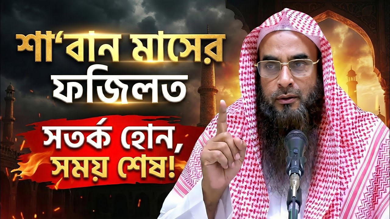 শাবান মাসের ফজিলত ও রোজার গুরুত্ব | শবে বরাতের প্রস্তুতি কেমন হওয়া উচিত?🎙