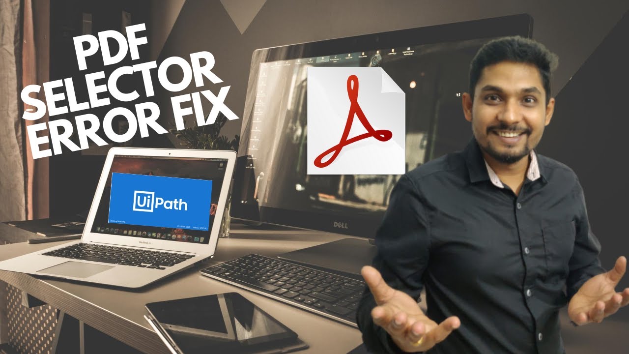 UiPath Tutorial | Uipath PDF Automation (Chapter#2 2020 - Selector Error Fix)