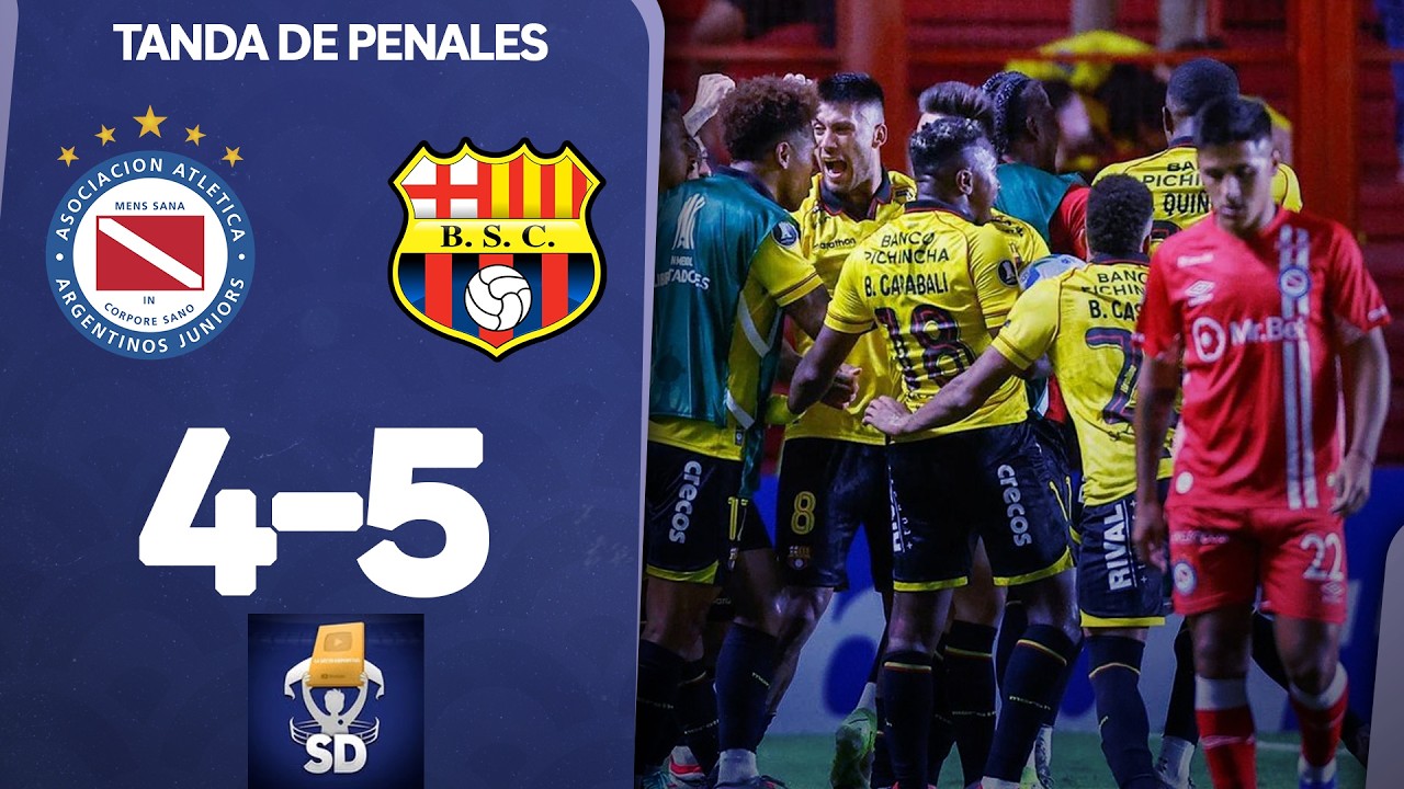 ✅ ARGENTINOS JUNIORS vs BARCELONA SC EN VIVO 🏆 PARTIDO DE VUELTA COPA LIBERTADORES | SECTA DEPORTIVA