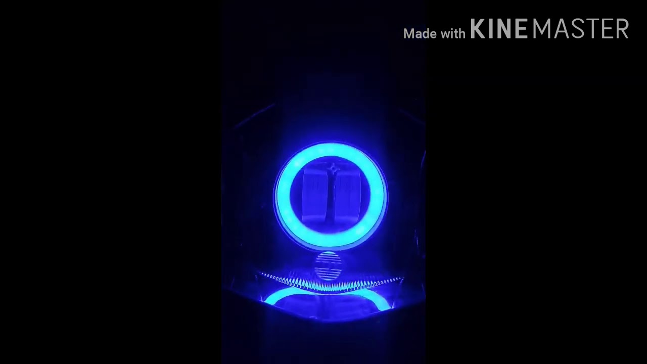 Beat injeksi modifikasi lampu LED beat fi pakai LED CWL 2 mata.