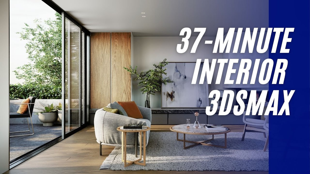 3D-урок | Как быстро создать австралийскую квартиру в 3ds Max (за 37 мин.)🏠