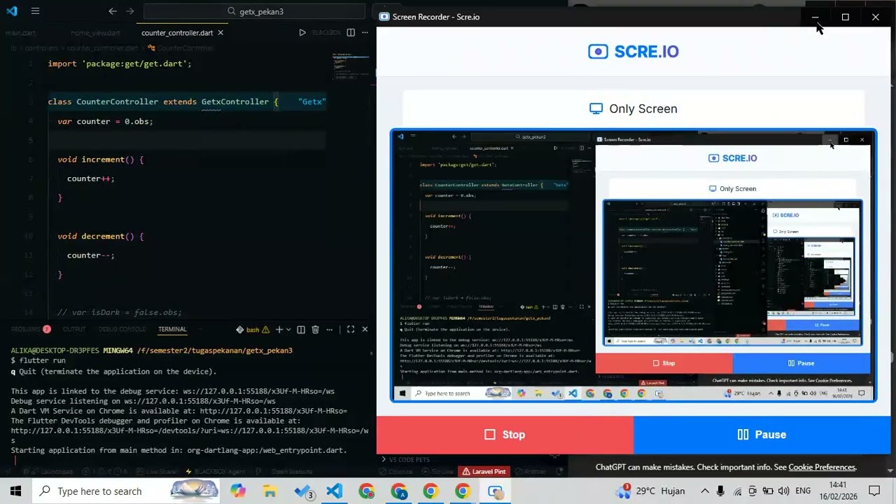 03. State Management Flutter Getx | Unique ID | part 3