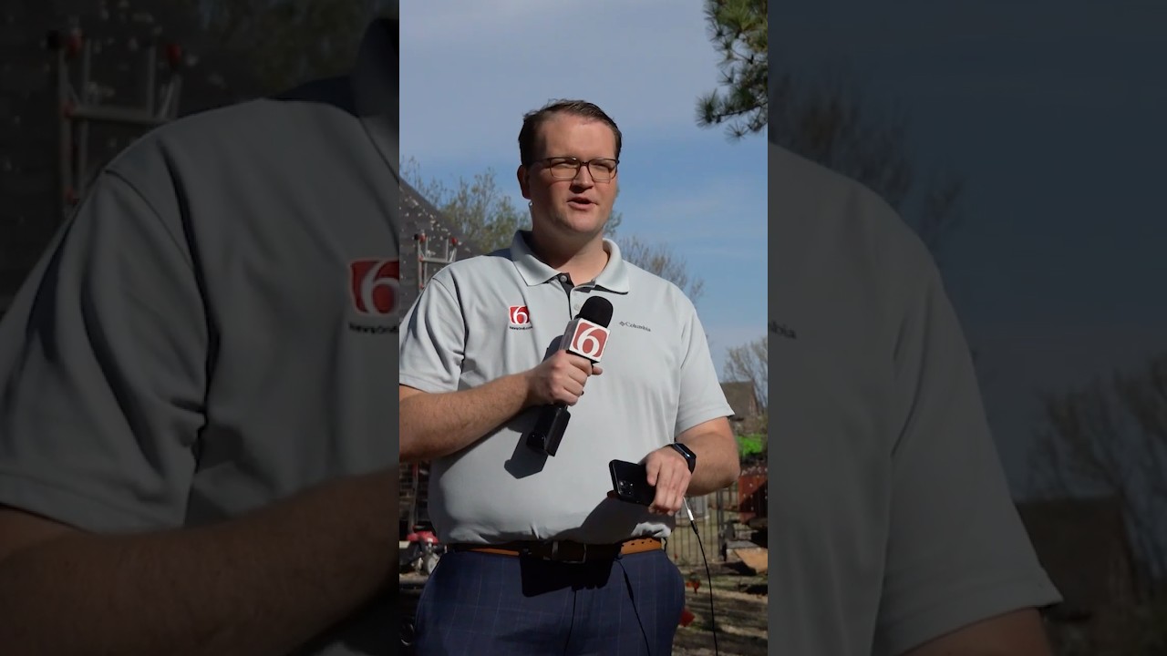 Watch Covering storm damage in Owasso, Oklahoma | News On 6 Behind the Scenes