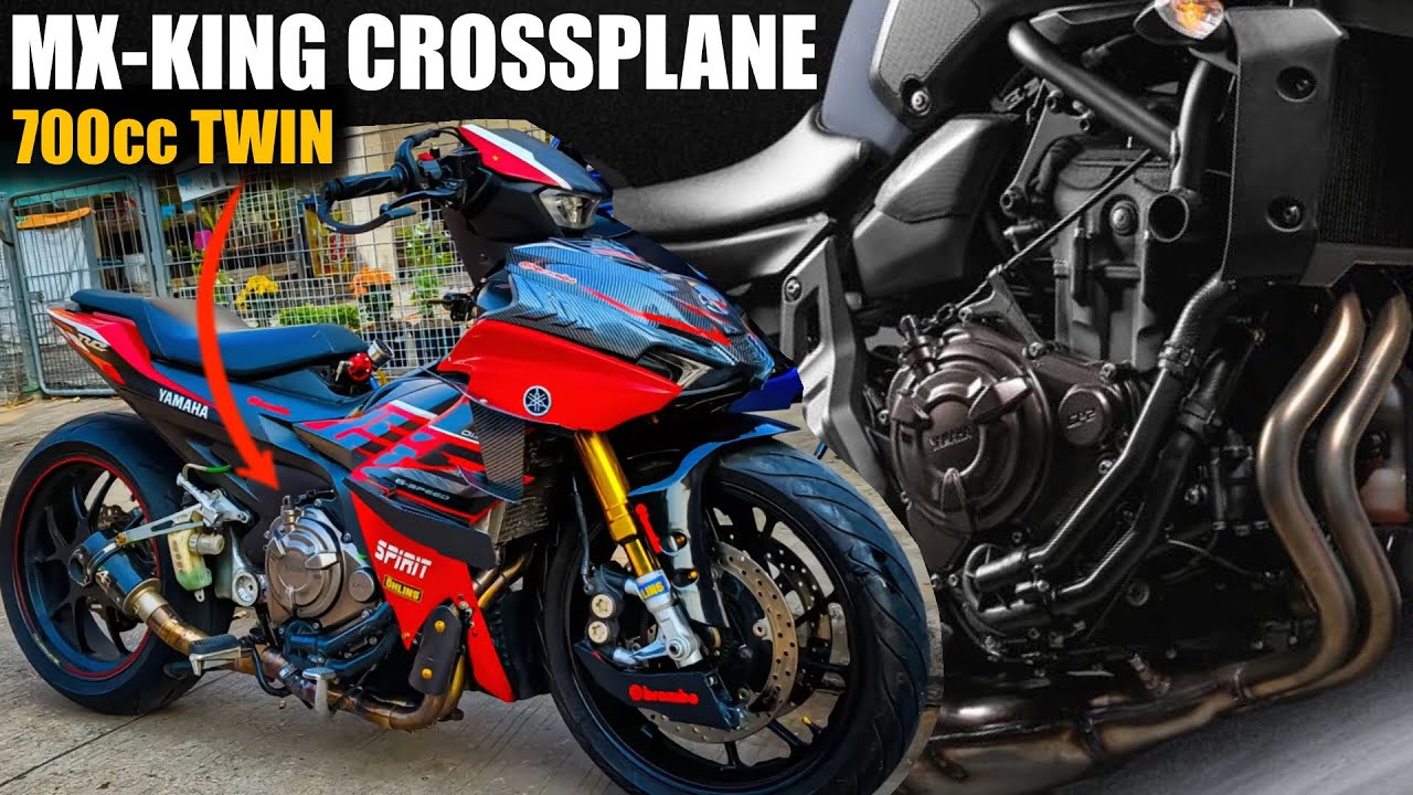 MX-King Crossplane Twin 700cc!! Gendong Mesin MT-07 Top Speed Tembus 200 Km/Jam…