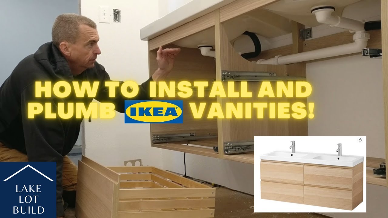 Сборка, установка и сантехнические работы: туалетные столики IKEA Godmorgon