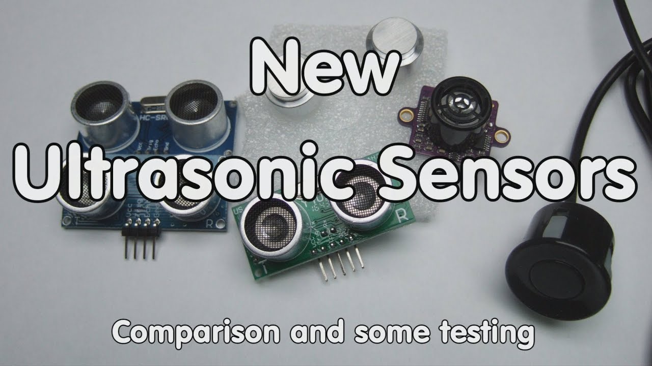 #190 New Ultrasonic Sensors: Comparison and Test (US42V2, JSN-SR04T, and US-100)