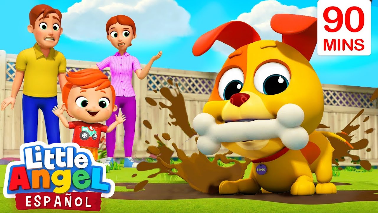 Tenemos Un Cachorrito 🐶💓| Canciones Infantiles de Beb&eacute; Juan | Little Angel Espa&ntilde;ol