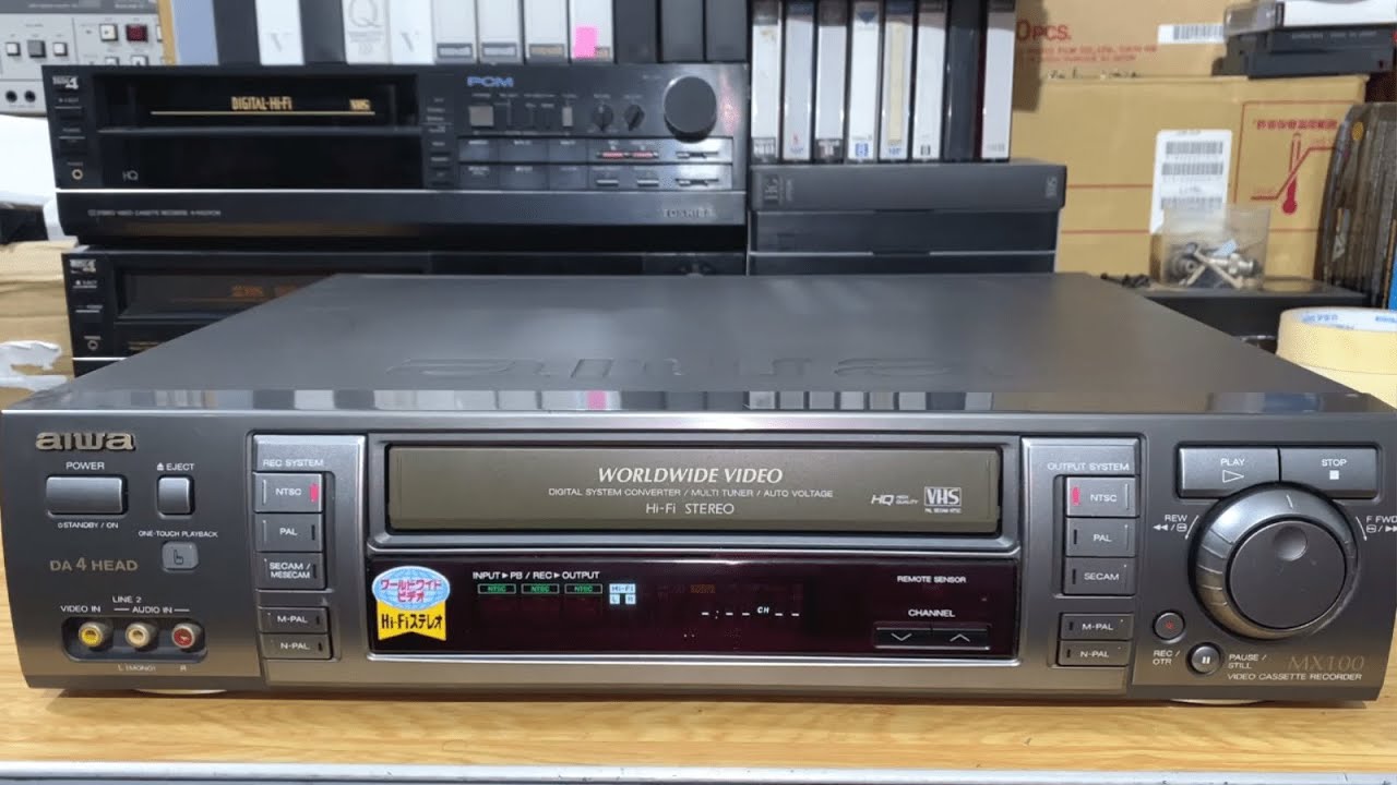 Aiwa HV-MX100 Multi System VCR repair