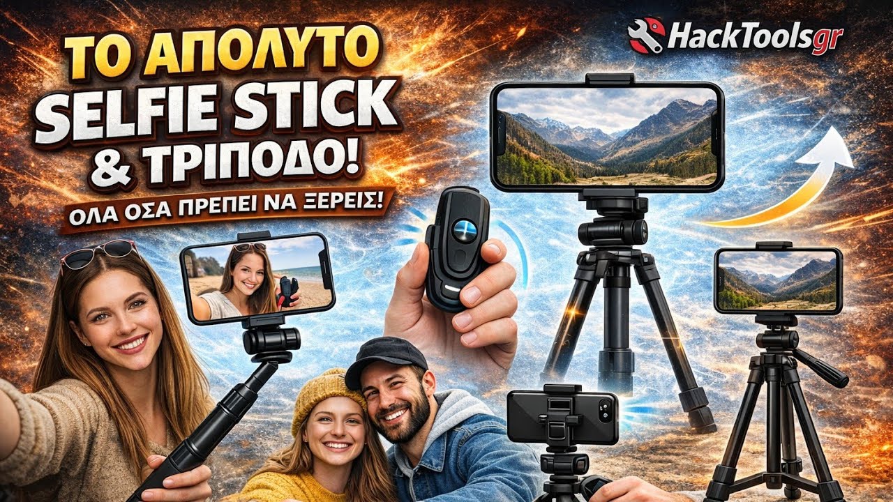 XO Selfie Stick Bluetooth Tripod - XO SS21 3 ΣΕ 1