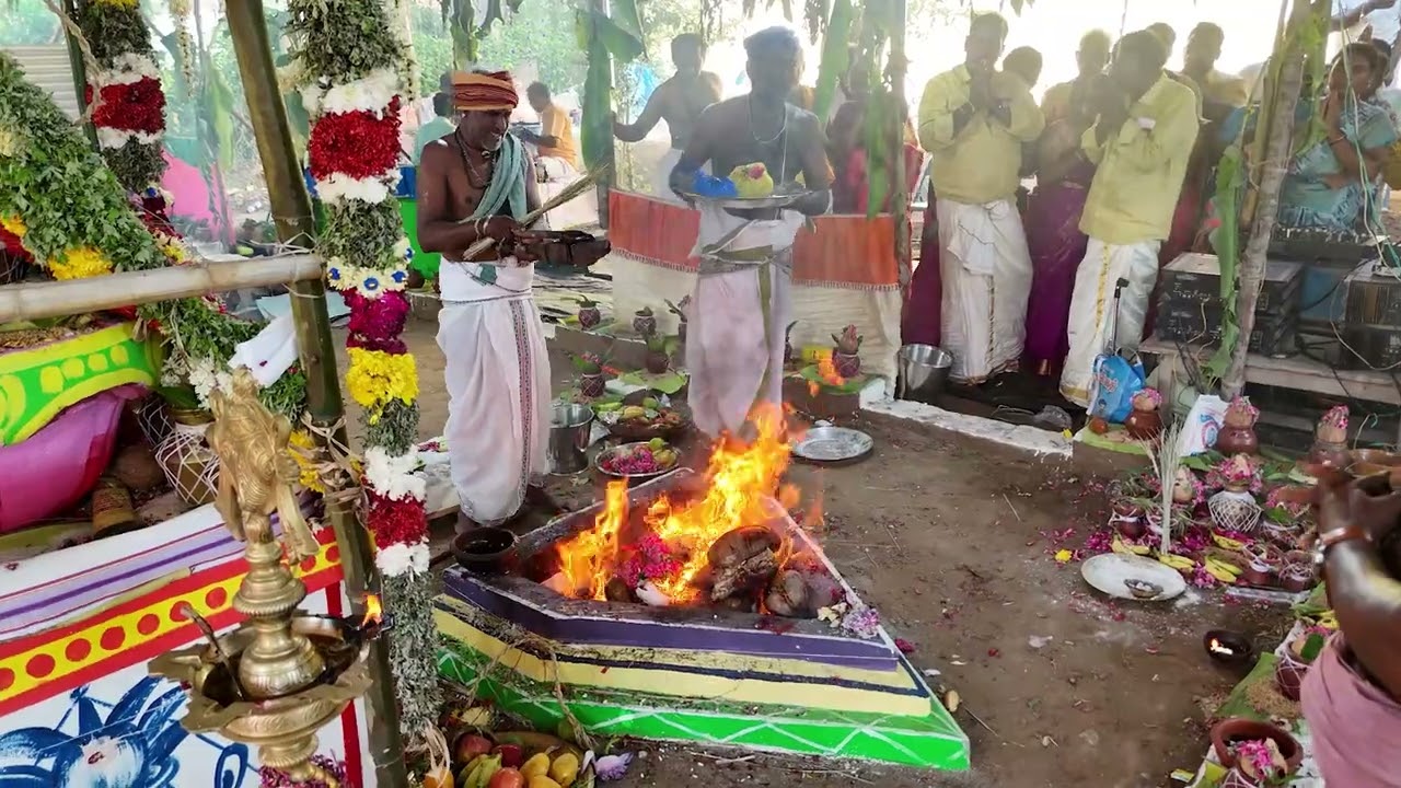 Vennaputhur Sri Karpaga Vinayagar Ashtabhandana Maha Kumbabishekam Part I
