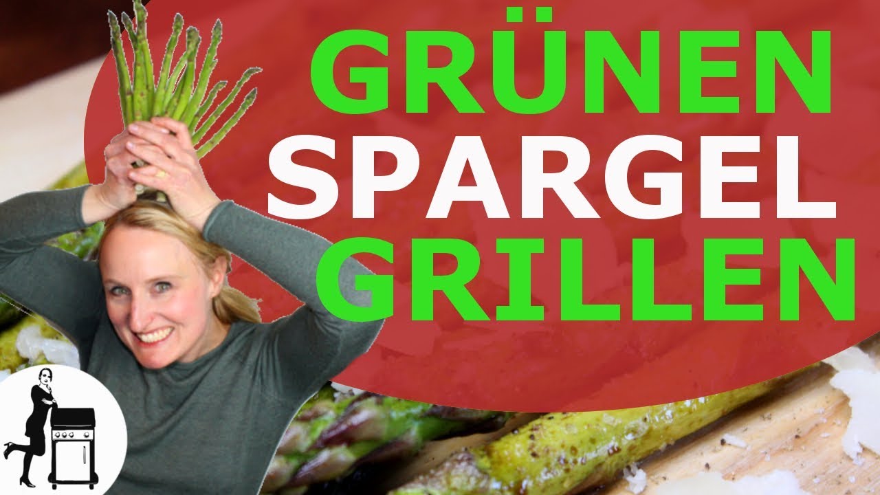 Spargel grillen Rezept / Spargel Rezept / Grillkanal