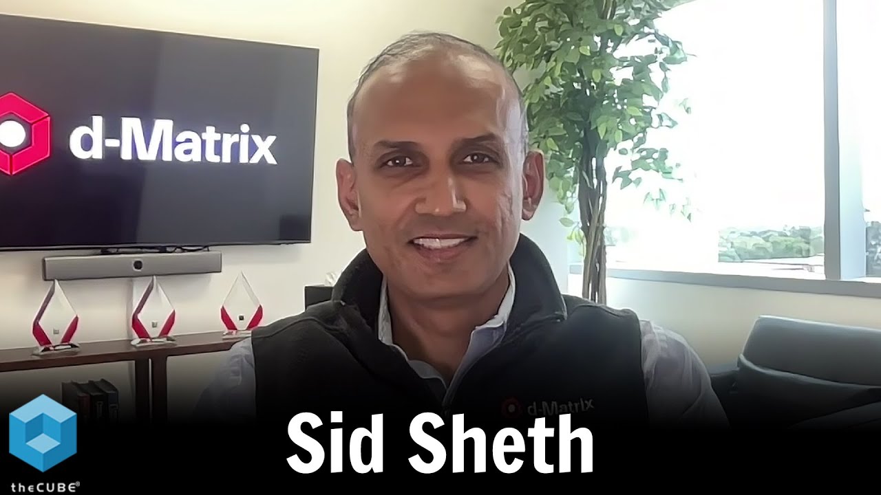 Sid Sheth, Founder, d-Matrix | theCUBE + NYSE Wired: AI Factories - Data Centers of the Future