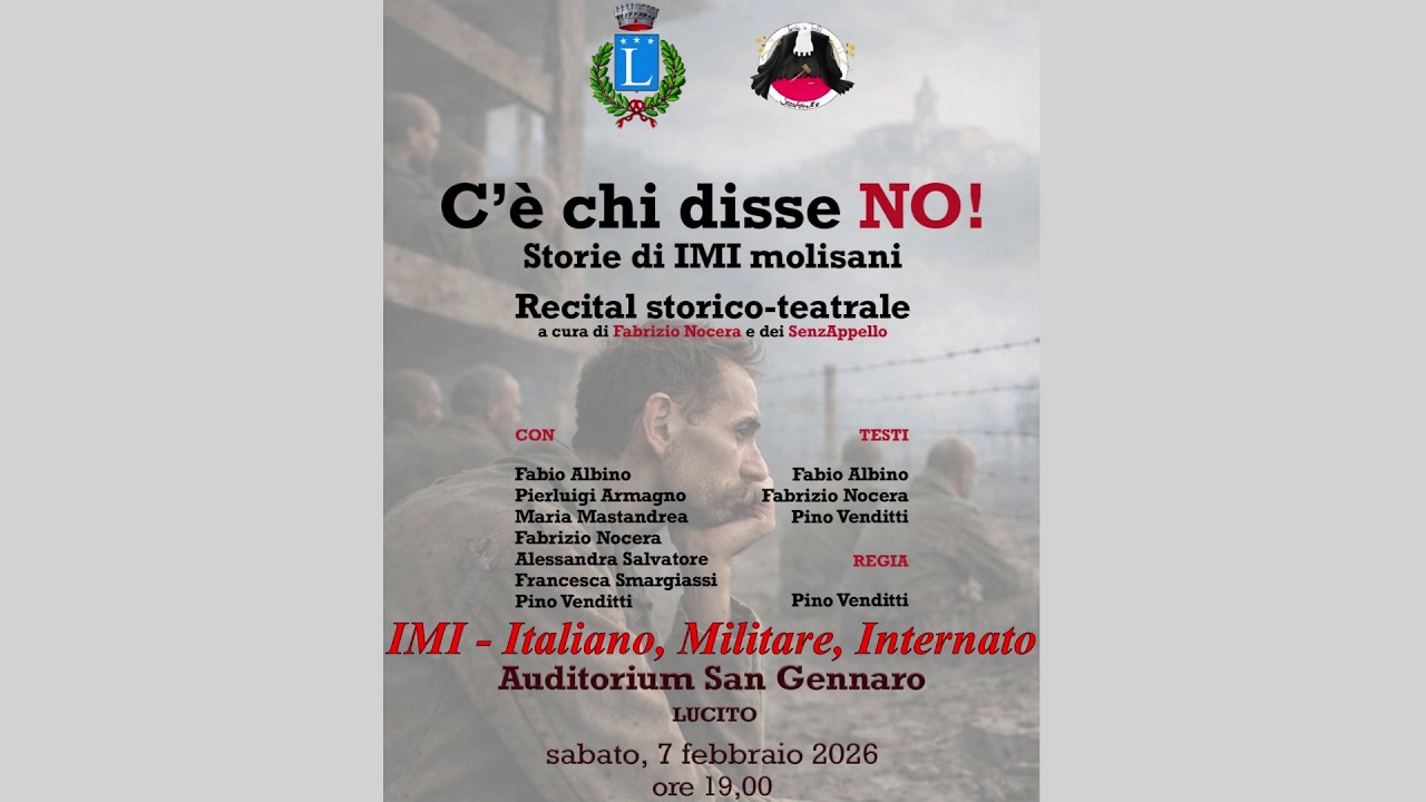 LUCITO, la Storia degli IMI -INTERNATI MILITARI ITALIANI di Lucito CB, da 