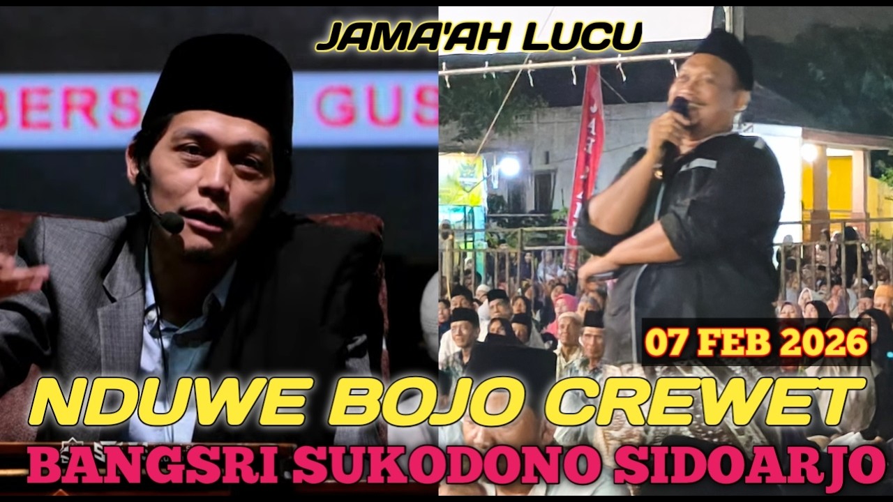 #LIVE GUS IQDAM & HADROH PUSAT 07 FEBRUARI 2026 DI SUKODONO SIDOARJO