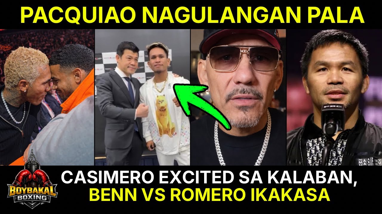 Pacquiao NAGULANGAN Pala | Banggan Ni Conor Benn At Romero | Casimero Excited Sa Kalaban