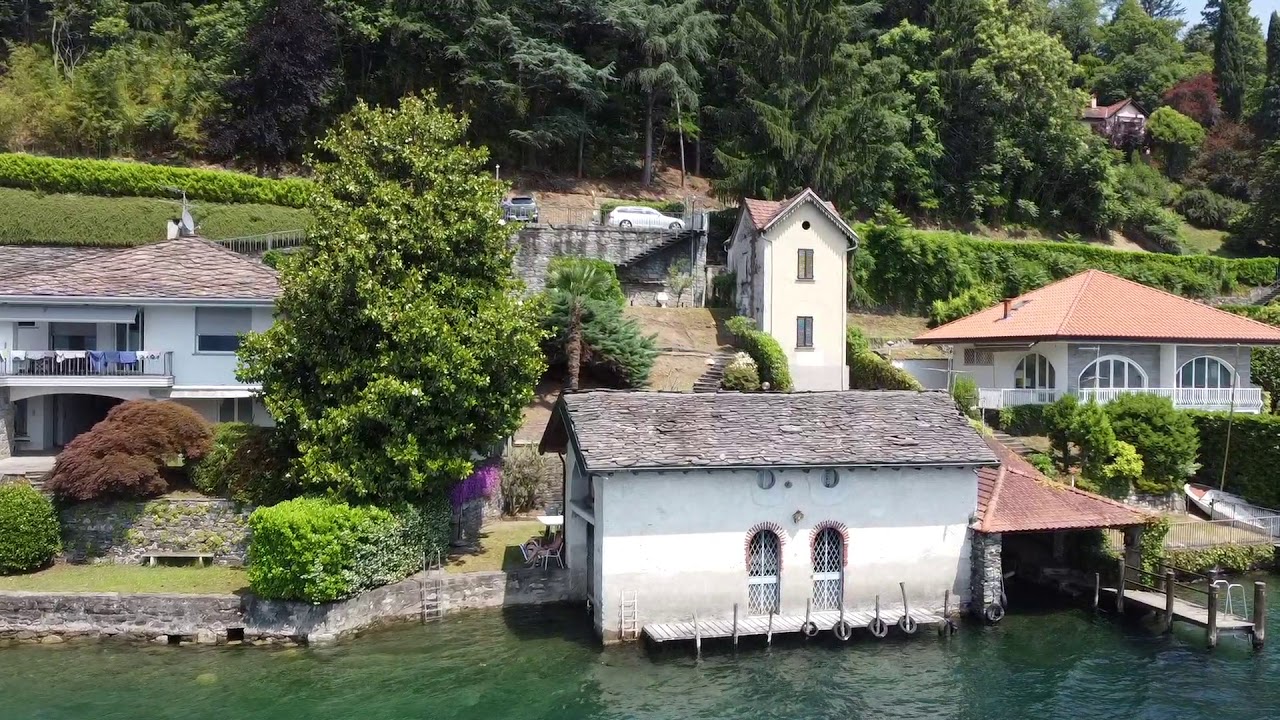 Lago d'Orta, Darsena con appartamento in vendita