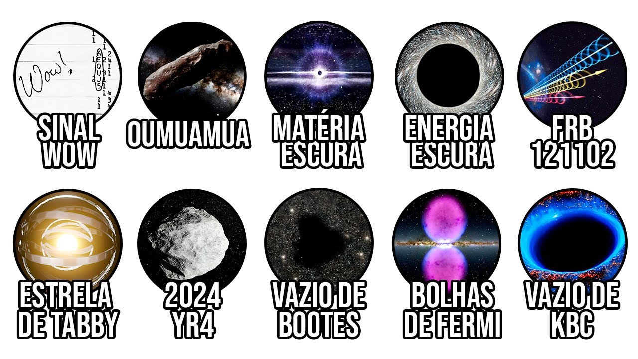 Maiores enigmas do UNIVERSO que ninguém consegue explicar