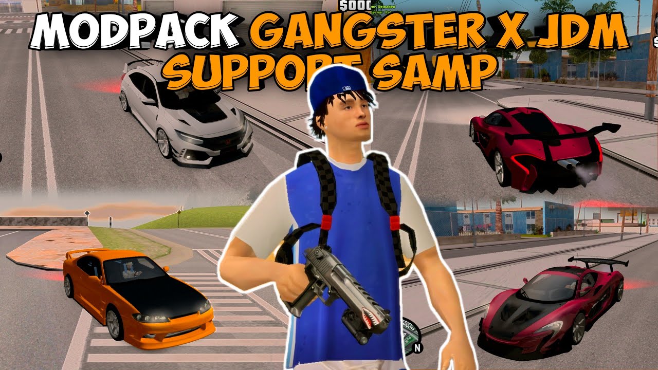 SHARE‼️ MODPACK GANGSTER X JDM V1 SUPPORT SAMP ANDROID