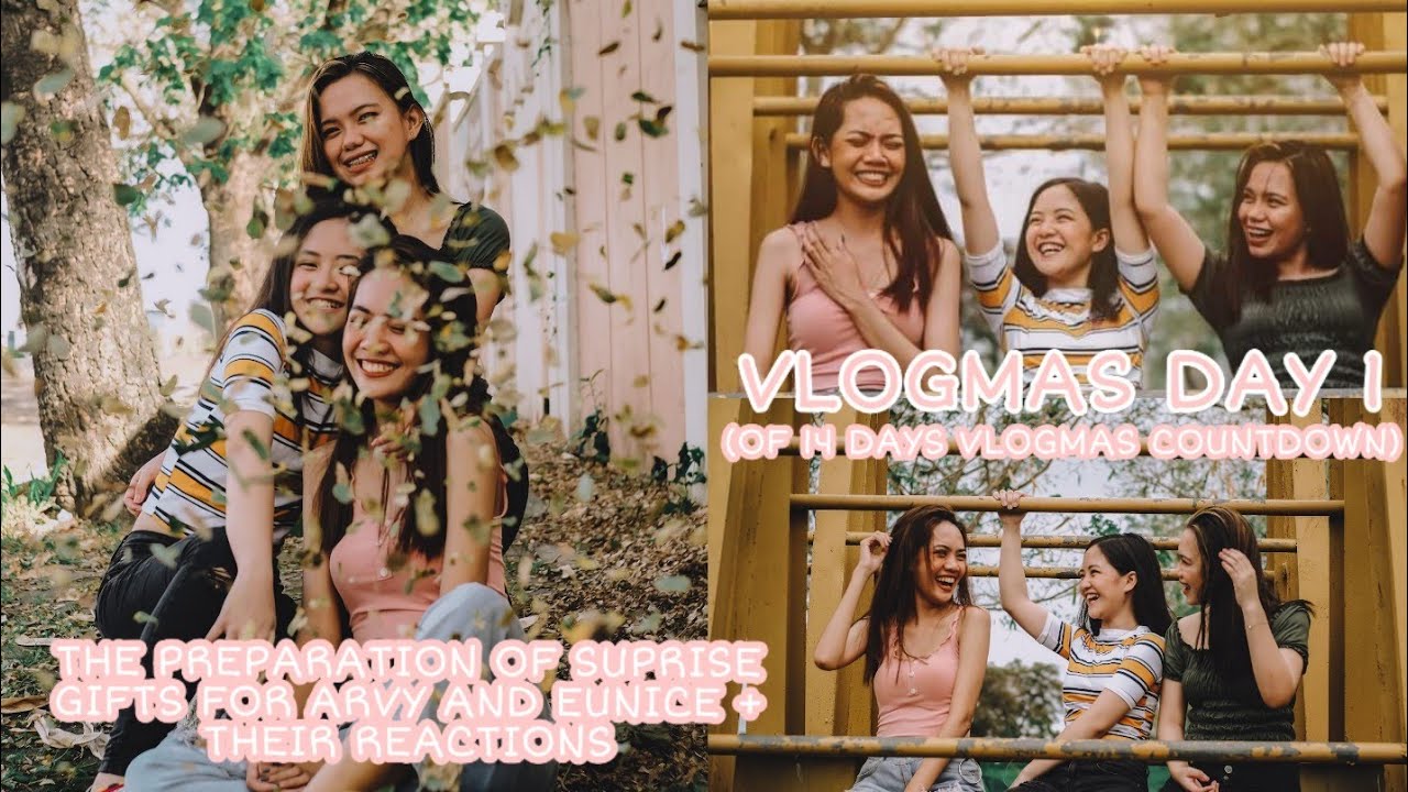 VLOGMAS #1: THE PREPARATION OF SUPRISE GIFTS FOR ARVY AND EUNICE (POTCHIIIS) + THEIR REACTIONS