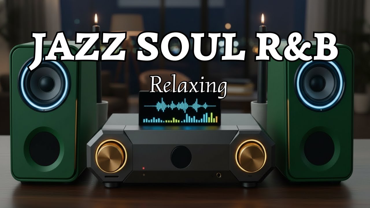 Slow Groove Jazz R&B 🎶 Chill Soul Beats for Relaxing
